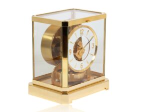 Front overview of the Jaeger-LeCoultre Atmos Clock