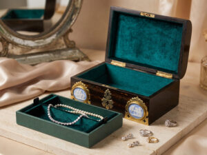 Jewellery Box in a decorative lifestyle setting