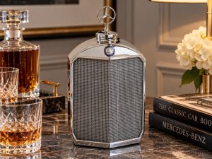 Radiator Decanter in a decorative lifestyle setting