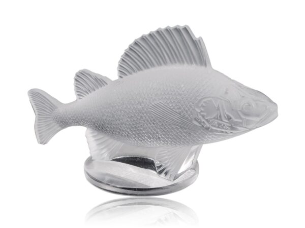 Overview of the Rene Lalique Perch Fish Car Mascot