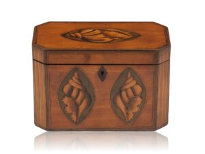 Overview of the Satinwood Tea Caddy