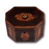 Top profile of the Georgian Harewood Tea Caddy