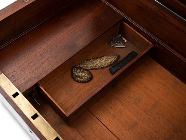 View of the secret compartment drawer