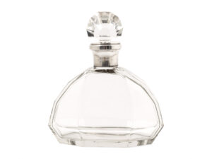 Art Deco Fan Decanter front view