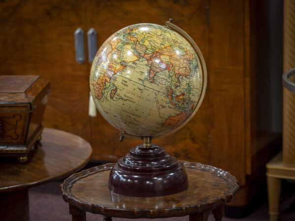 Geographia 8 inch Globe on table