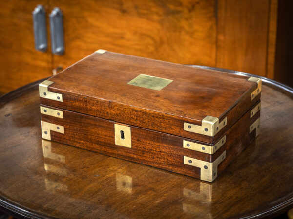 mahogany jewellery box set