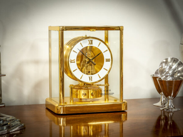 Jaeger-LeCoultre Atmos Clock on display