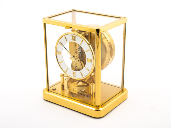 Jaeger-LeCoultre Atmos Clock front angle view
