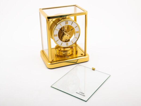 Jaeger-LeCoultre Atmos Clock glass removed