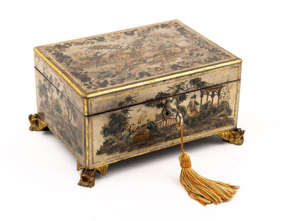 Chinese Tea Chest with key
