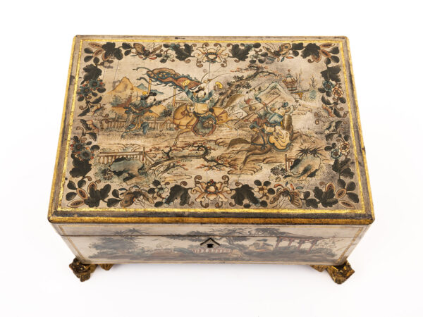 Chinese Tea Chest top down view