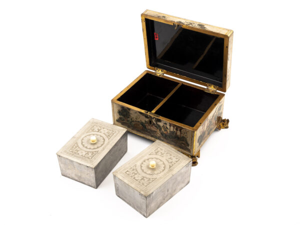 Chinese Tea Chest with caddies removed