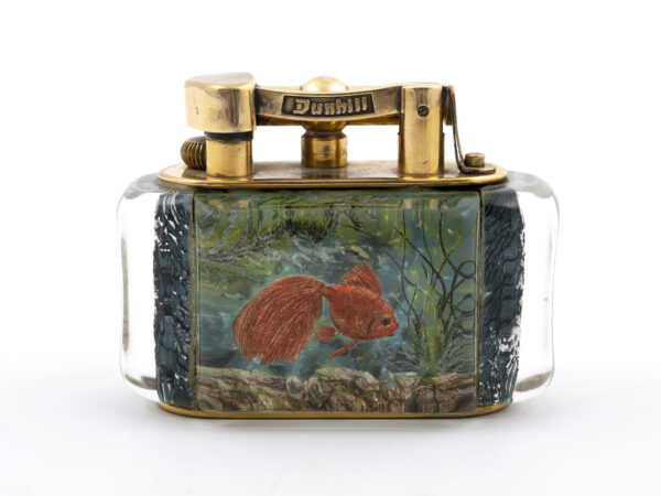 Alfred Dunhill Aquarium Lighter front view