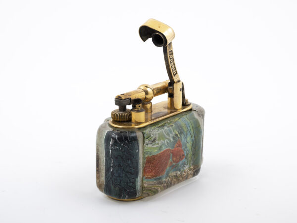 Alfred Dunhill Aquarium Lighter with arm raised