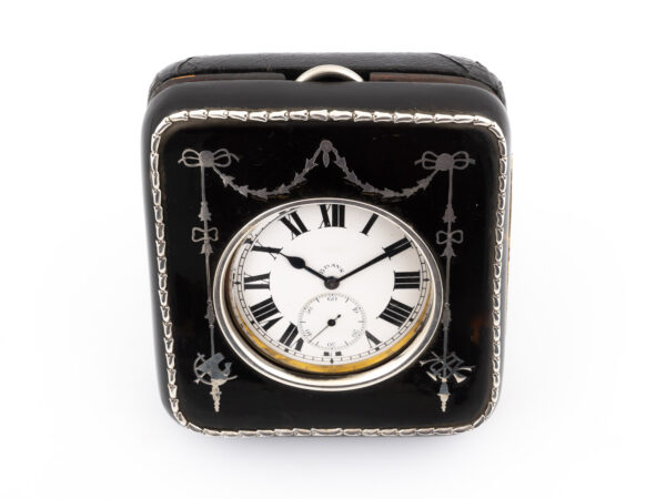 Antique Cased Pocket Watch top down view
