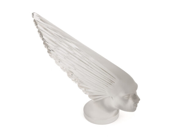 Rene Lalique Victoire on a white background top down