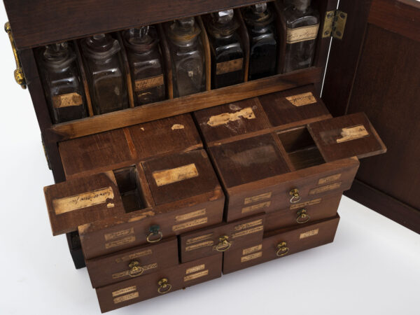 Apothecary Cabinet drawers contents