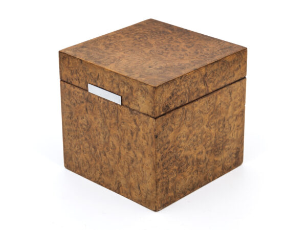 Art Deco Burr Walnut Box