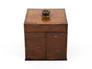 satinwood apothecary box