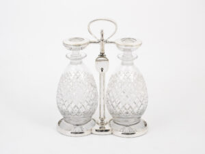 silver plate decanter carry