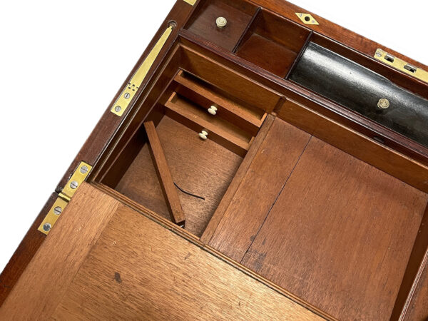 View of the second secret compartment with two drawers