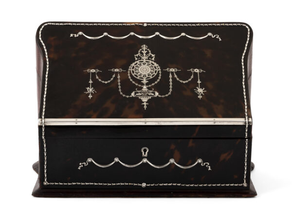 antique tortoiseshell box