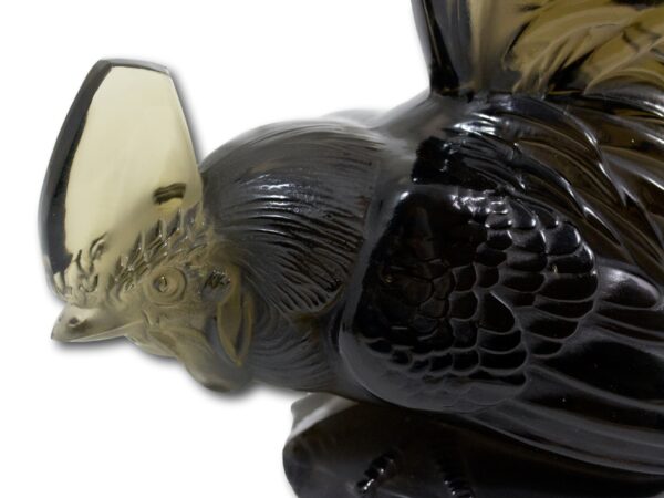 Close up of the Rene Lalique car mascot