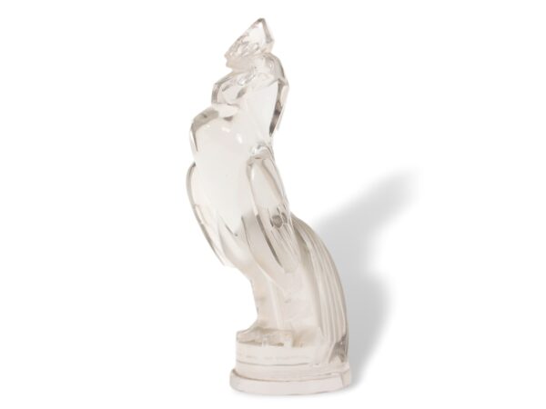 Side profile of the Rene Lalique Coq Houdan Car Mascot