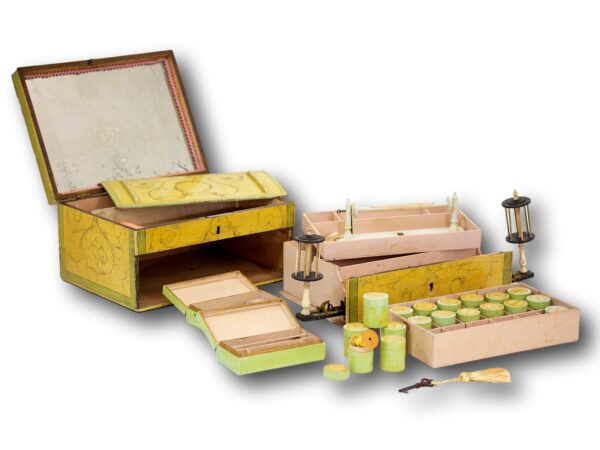 Spa Sewing Work Box with contents removed