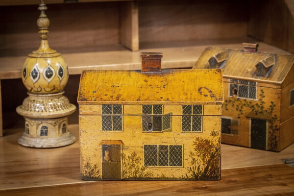 View of the Cottage in a collectors decorative setting