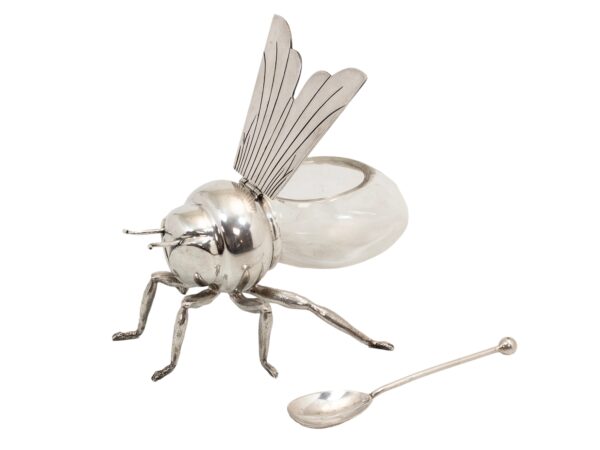 Art Deco Honey Bee with the wings up
