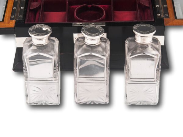 Close up of the Perfume bottles