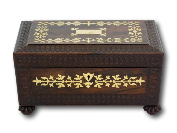 Overview of the Rosewood sewing box
