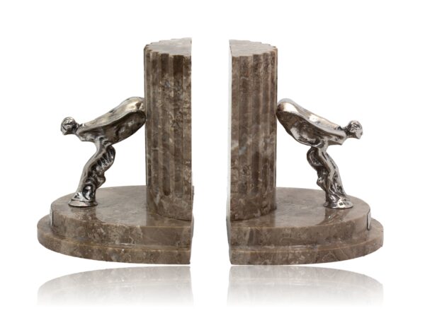 Side of the Rolls Royce Book Ends