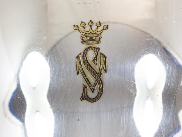 Close up of the Monogram and Coronet