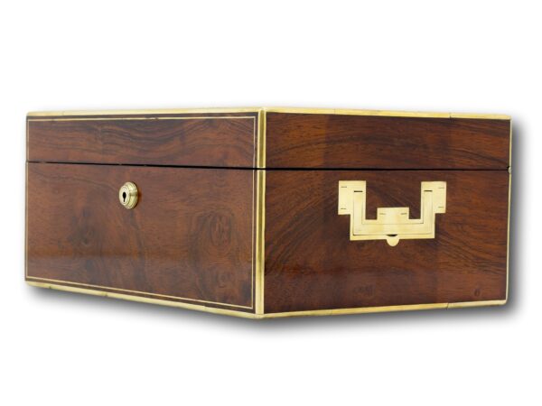 Side angle of the Edwards Jewellery Box