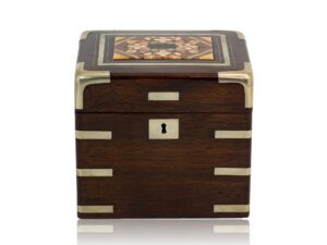 Overview of the Rosewood Karlsbad Tea Caddy