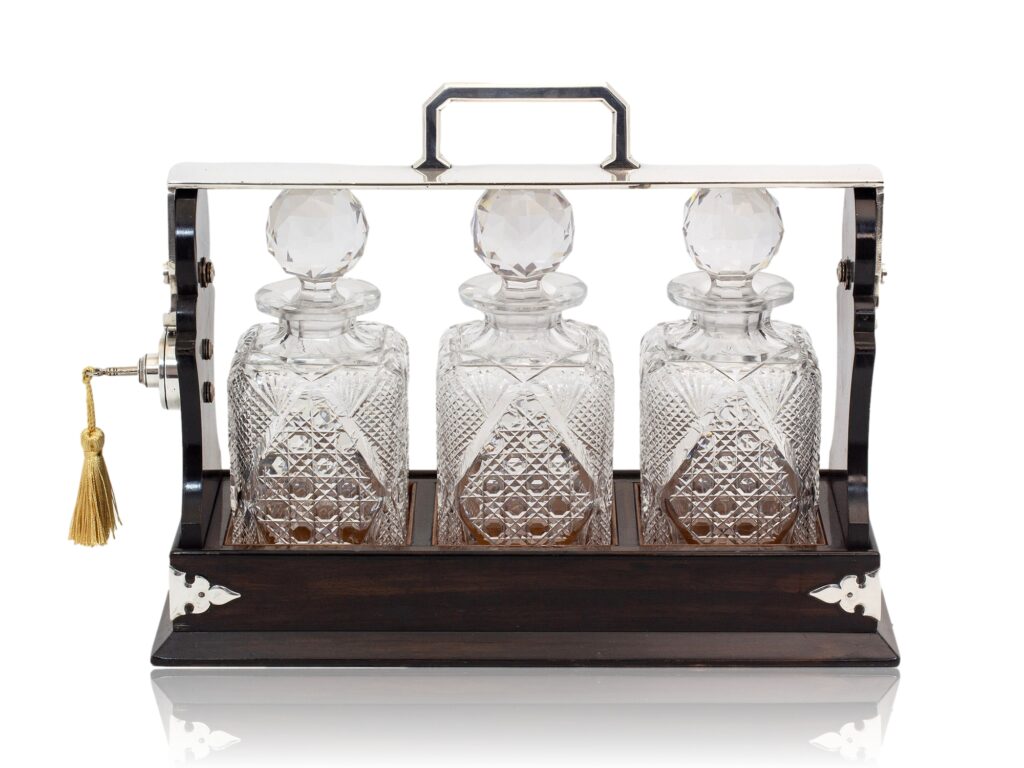 Home   Accessories   Barware   Coromandel Silver Plated Tantalus