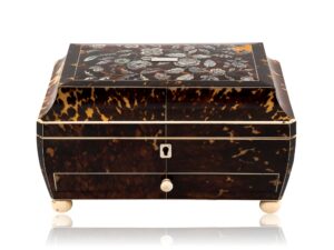 Overview of the Regency Tortoiseshell Sewing Box