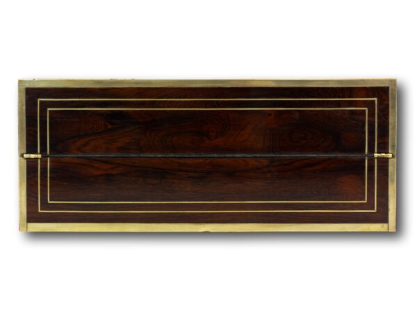 Front of the Rosewood writing box