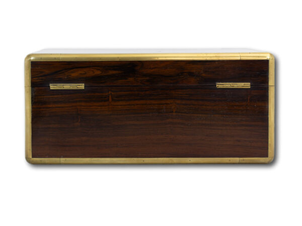 Rear of the Rosewood Vanity Box