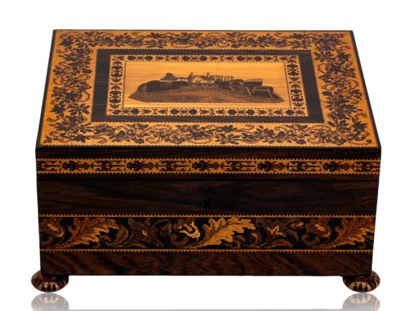 Overview of the Tunbridge Ware Sewing Box