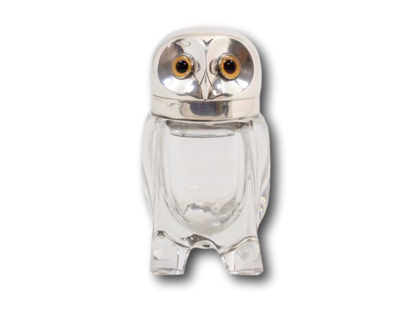 Front overview of the Owl scent liquor bottle