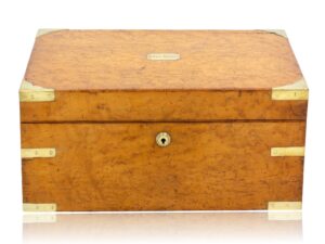 Overview of the Birdseye Maple Jewellery Box