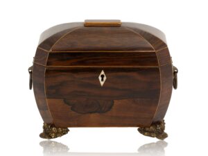Overview of the Rosewood Tea Caddy