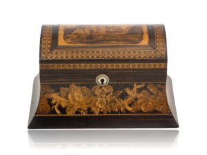 Overview of the Tunbridge Ware Stationary Box