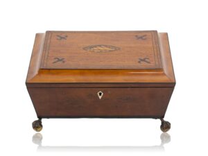 Overview of the Satinwood Jewellery Box