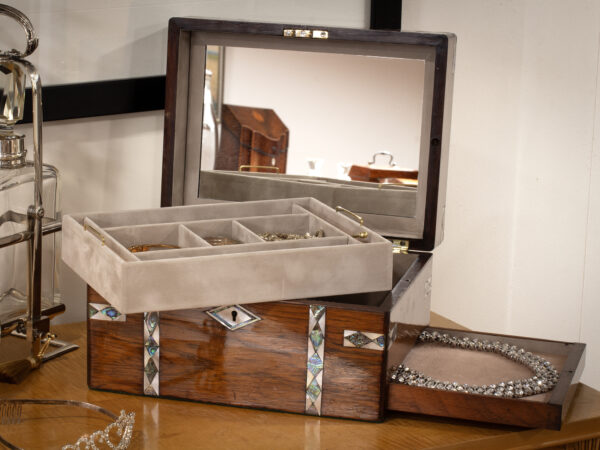 Overview of the Jewellery Box in a decorative setting