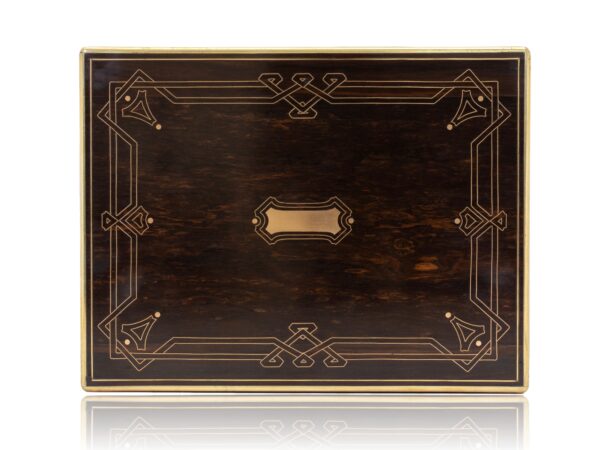 Top of the Coromandel Vanity Dressing Box Merrick