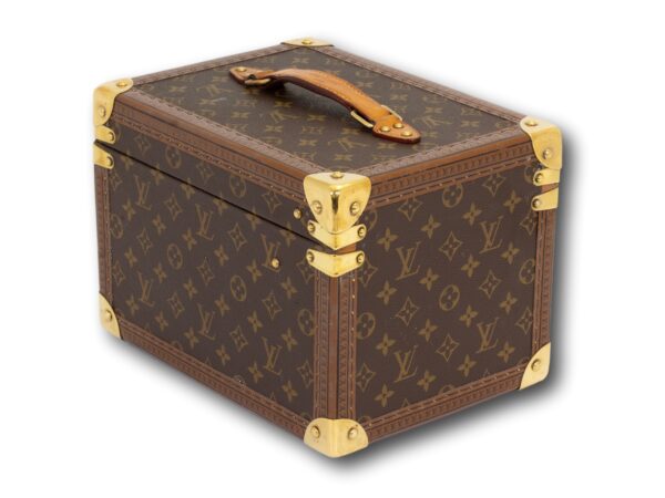 Rear overview of the Vintage Louis Vuitton Jewellery Case